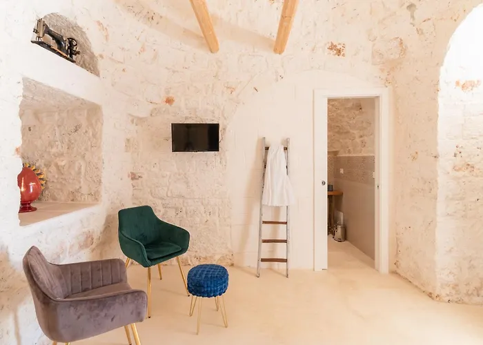 Trullo Calamo Vista Mare 公寓 奥斯图尼
