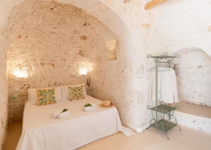 公寓 Trullo Calamo Vista Mare 奥斯图尼